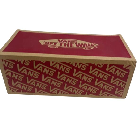 New In Box Vans Womens Size 5 Asher Sunflower Checker Slip On Loafer Shoes - Picture 6 of 8